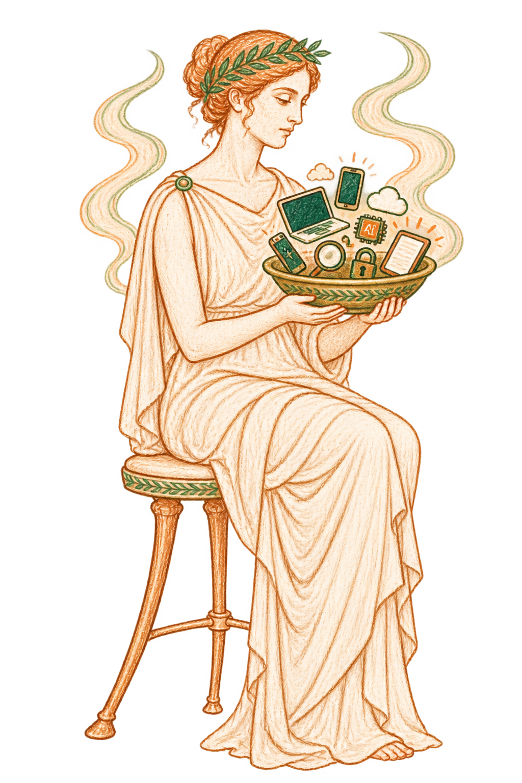Pythia, the Delphoria oracle